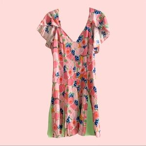 STAUD Abstract Art Chiquita Dress